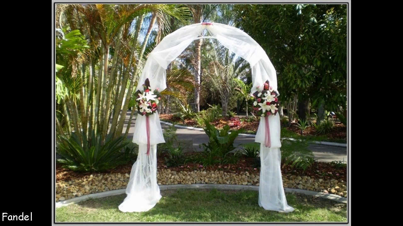 Wedding Trellis DIY
 DIY Wedding Arch Decorating Ideas