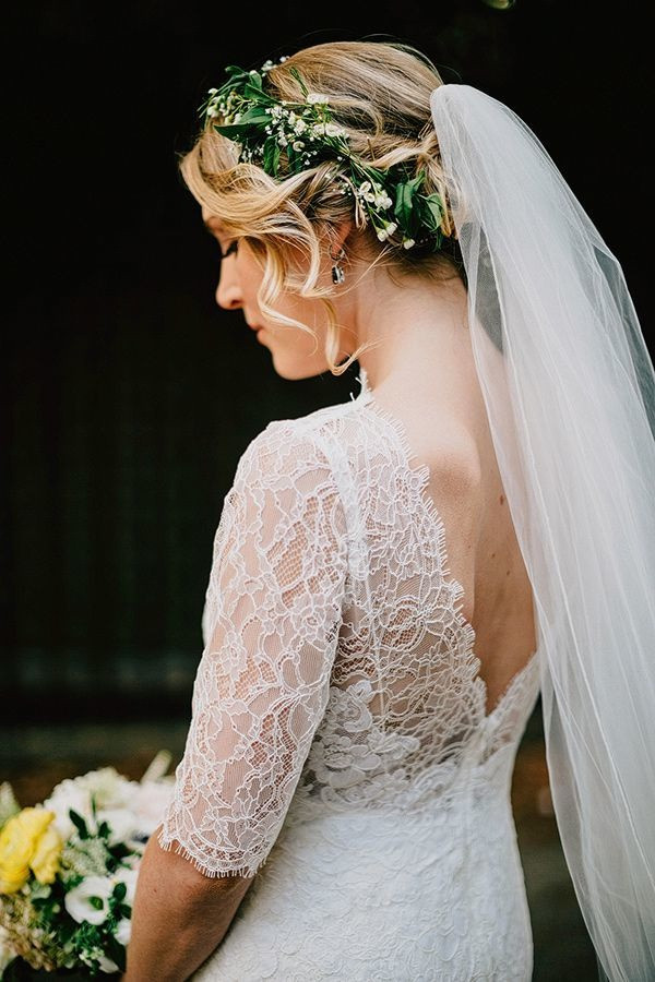 Wedding Veils With Flowers In Hair
 Coiffures Mariage Tendance 2017