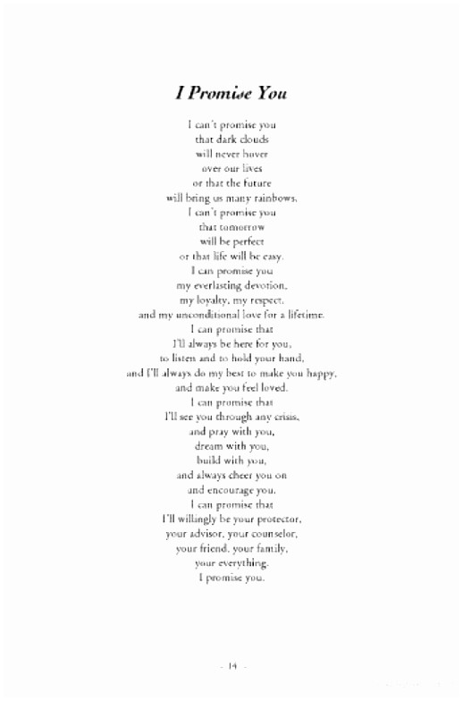 Wedding Vow Template
 5 Writing Your Own Wedding Vows Template Oaaii