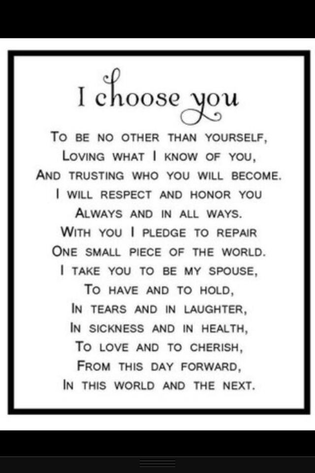 Wedding Vow Template
 How to plan a Wedding Ceremony ♡ WEDDING VOWS
