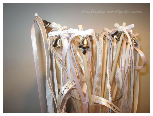 Wedding Wands DIY
 Wedding DIY Create Your Own Ribbon Wands crazyforus