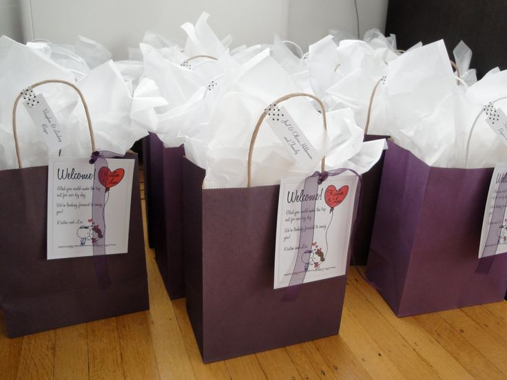 Wedding Welcome Gift Bags
 DIY Wel e Bags for Out of Town Guests in 2019