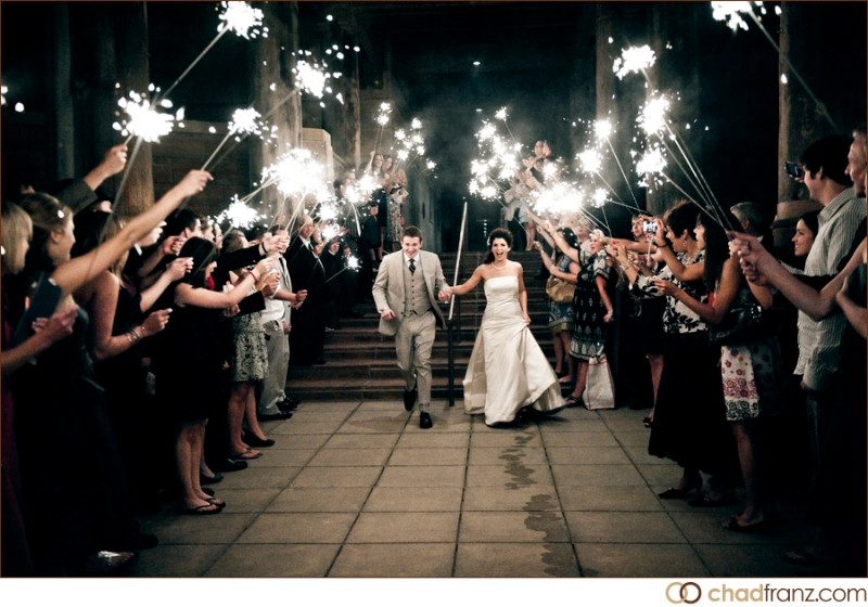 Wedding With Sparklers
 Gallery