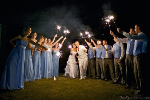 Wedding With Sparklers
 20 Inch Sparklers 20 Long Stem