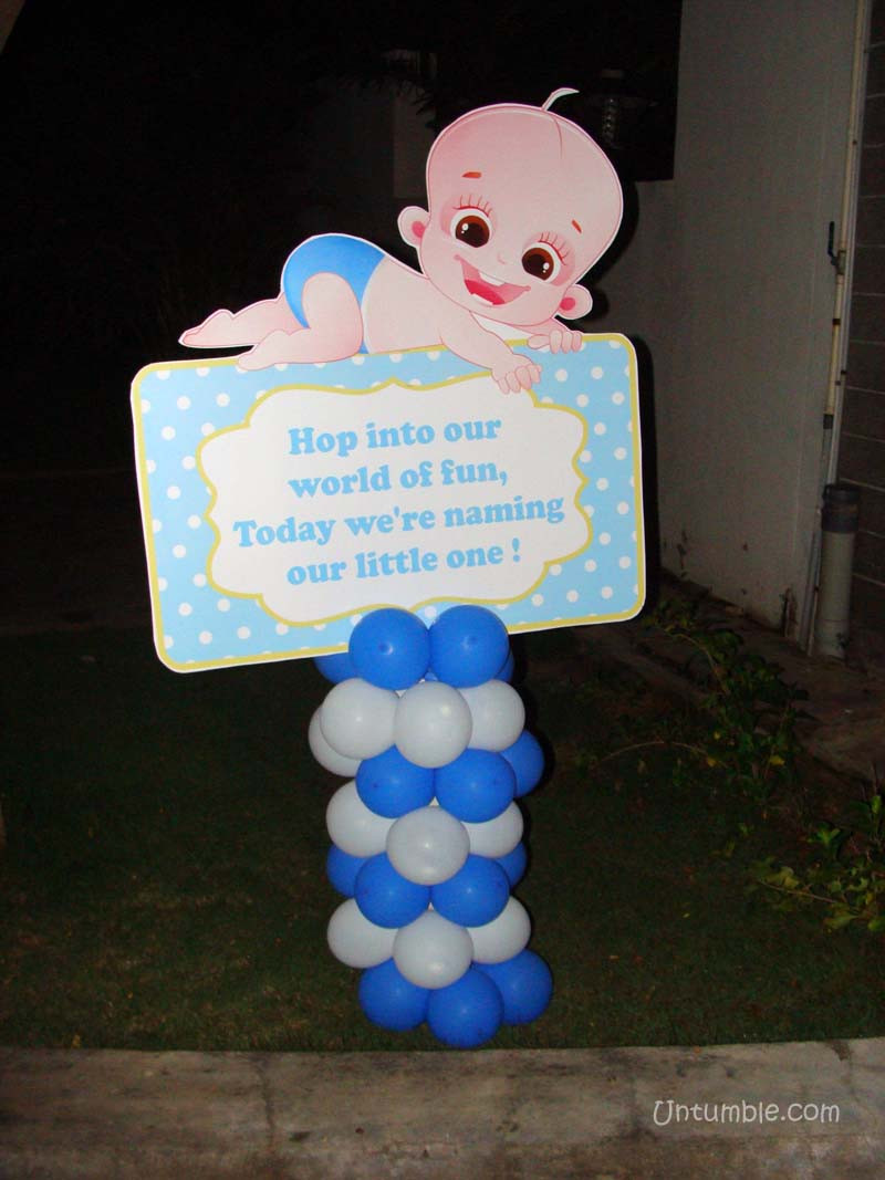 Welcome Baby Boy Party Ideas
 Wel e banner