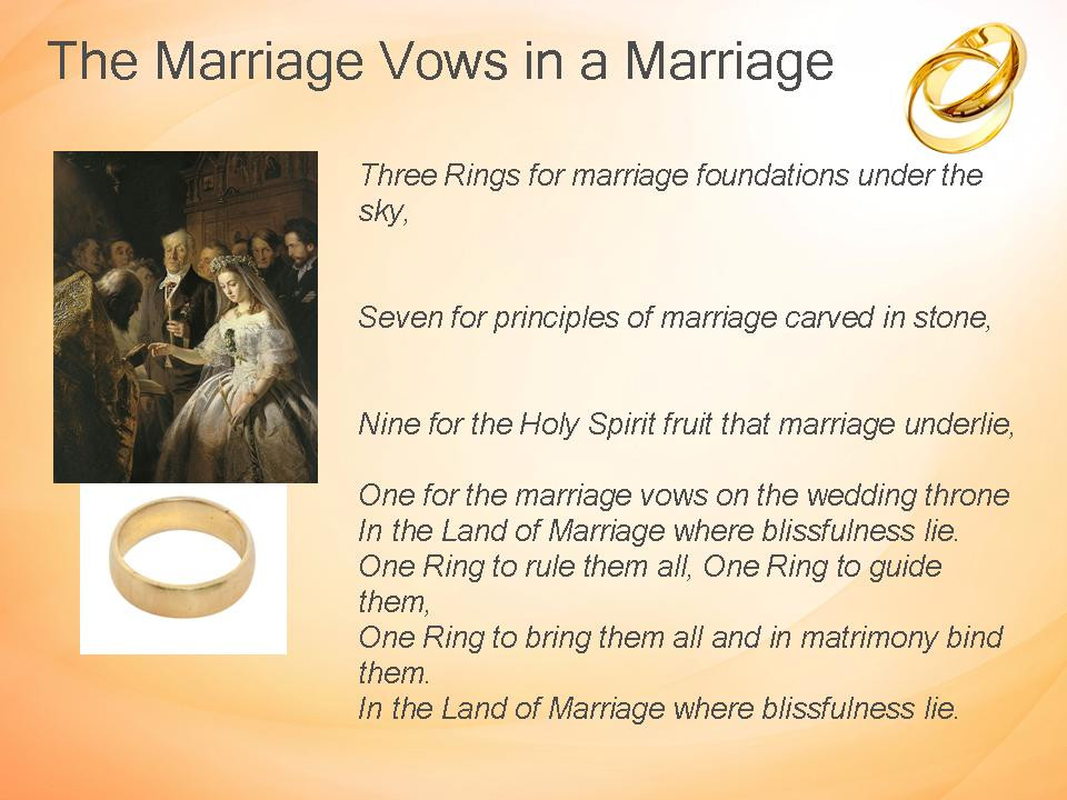 What Are The Wedding Vows
 Random Musings from a Doctor s Chair The Marriage Vows