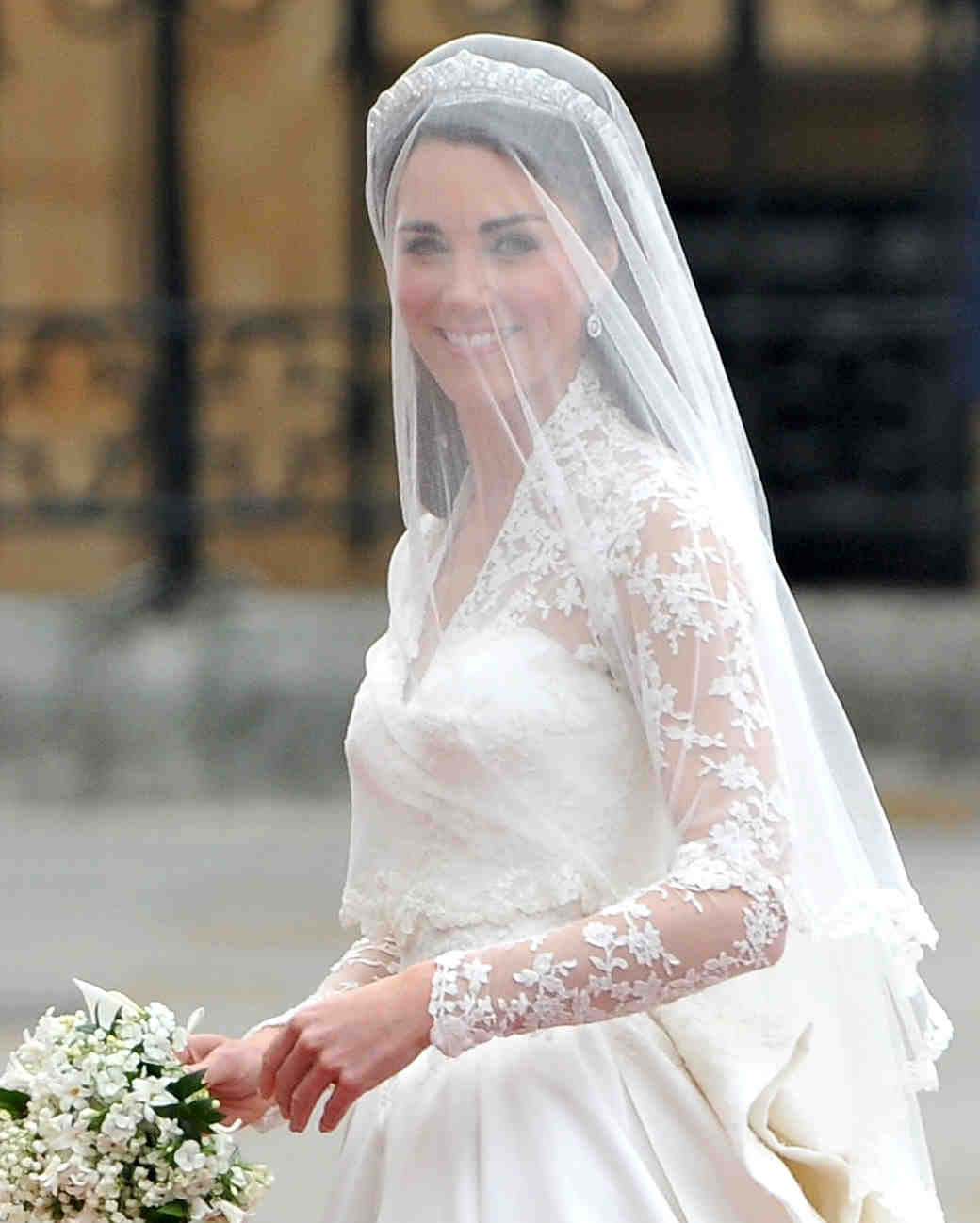 What Are Wedding Veils Made Of
 26 Celebrity Brides Who Wore Unfor table Veils