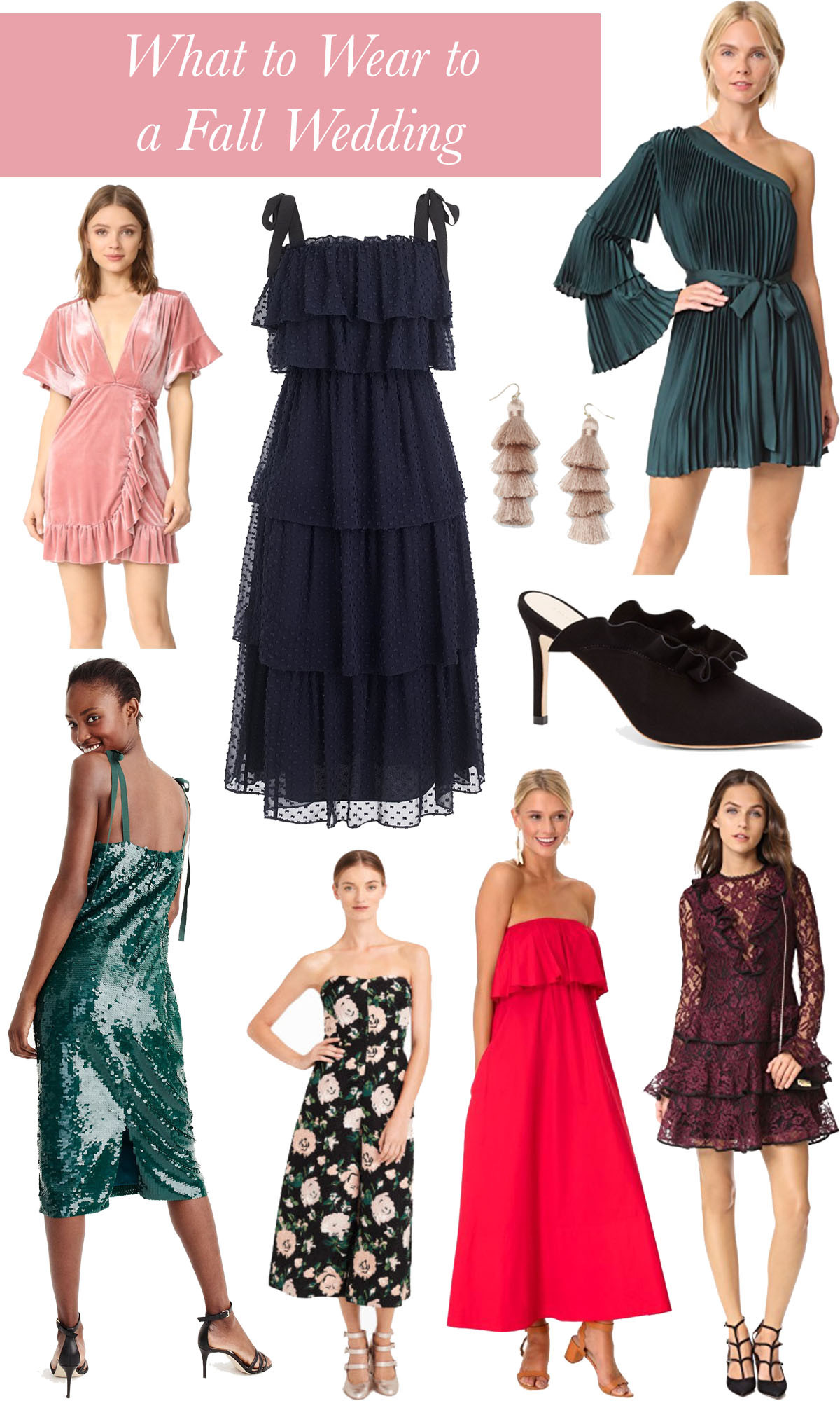 What Colors To Wear To A Wedding
 What to Wear to a Fall Wedding