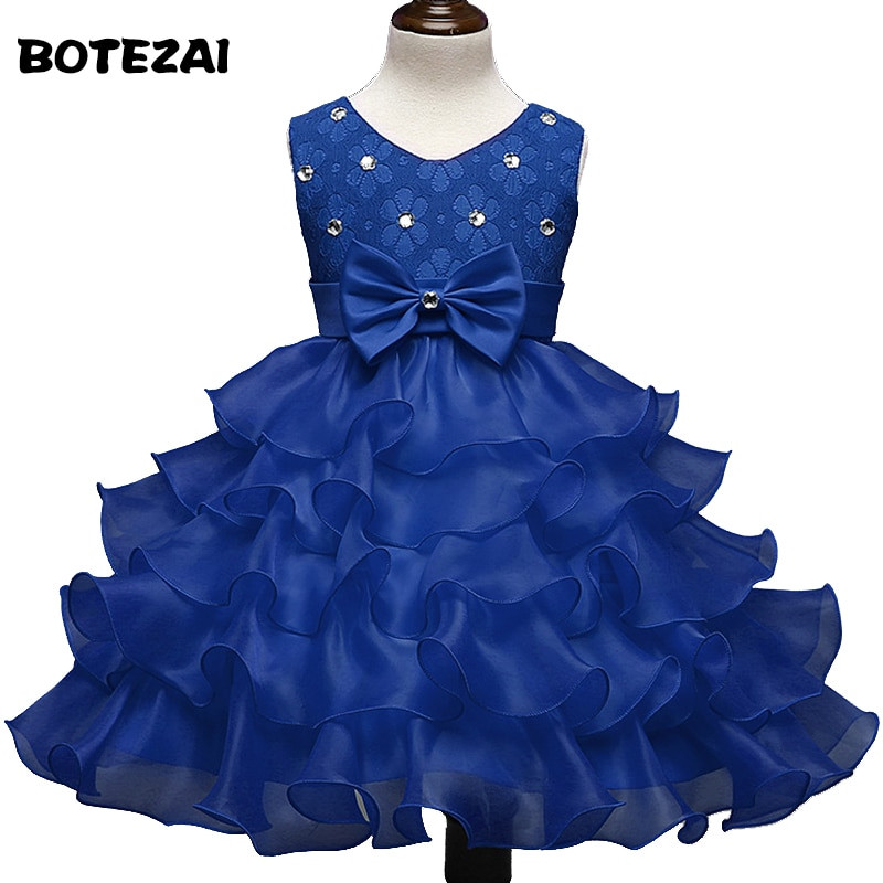 What To Wear To A Child Birthday Party
 New Birthday party girl dress for girls clothes kids