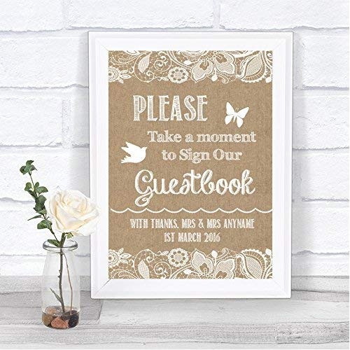 Where Can I Get A Wedding Guest Book
 Wedding Guest Book Sign Amazon
