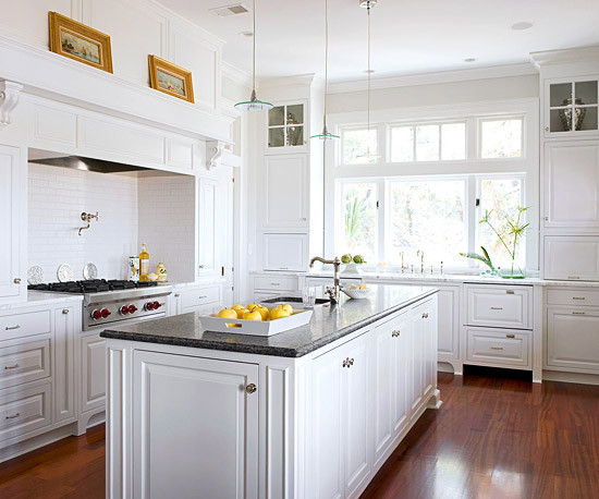 White Kitchen Designs
 Modern Furniture 2012 White Kitchen Cabinets Decorating