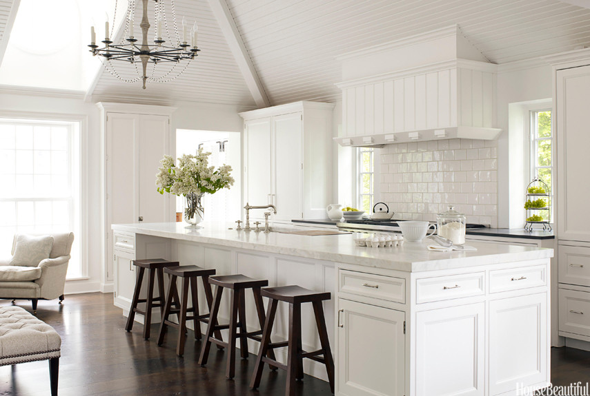 White Kitchen Designs
 White Kitchen Decorating Ideas Mick de Giulio Kitchen Design