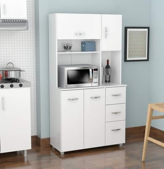 White Kitchen Pantry Freestanding
 Freestanding Pantry Plans for Your Kitchen
