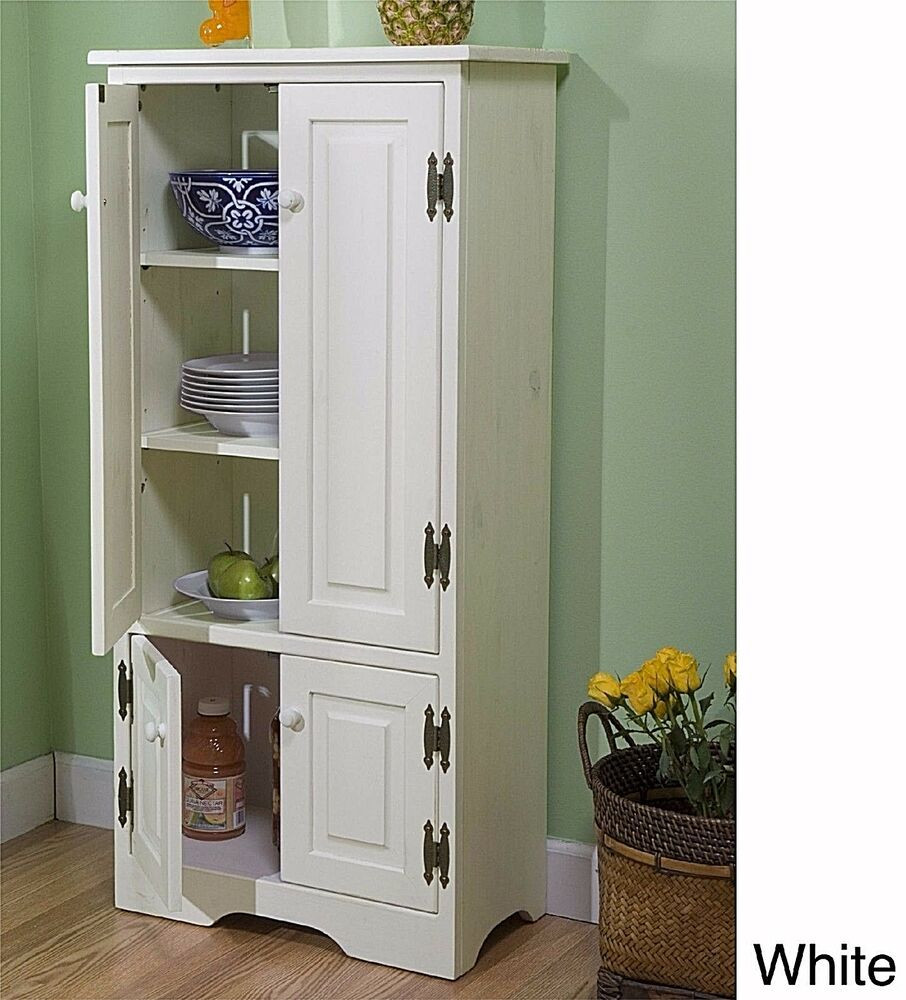 White Kitchen Pantry Freestanding
 Kitchen Cabinets Made Simple White Free Standing Pantry