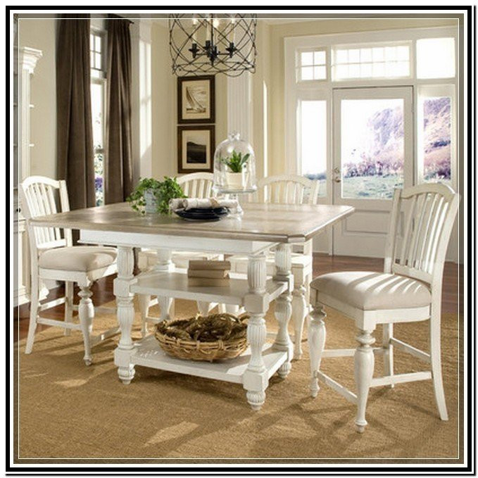 White Kitchen Table Sets
 White Counter Height Kitchen Table Foter