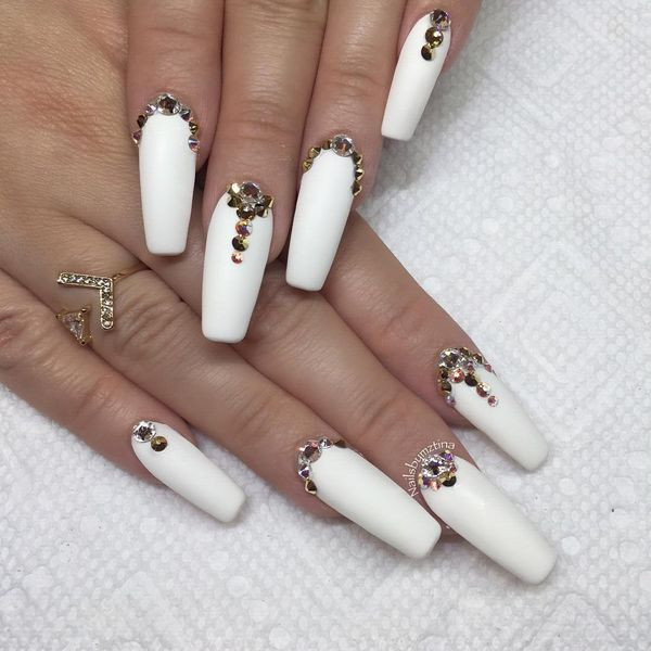White Matte Nail Designs
 White Matte Nails Designs You Have to Try