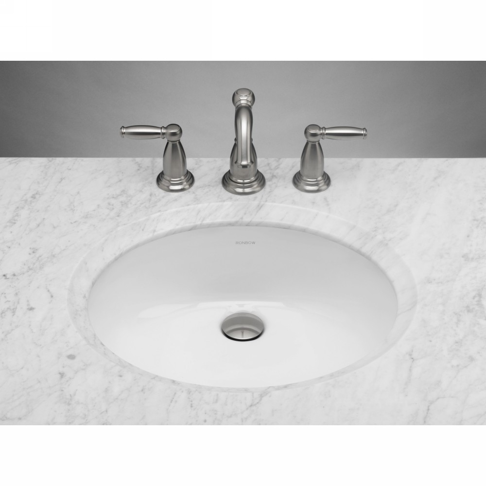 White Undermount Bathroom Sinks
 Ronbow WH Ceramic Sink White Undermount Single Bowl