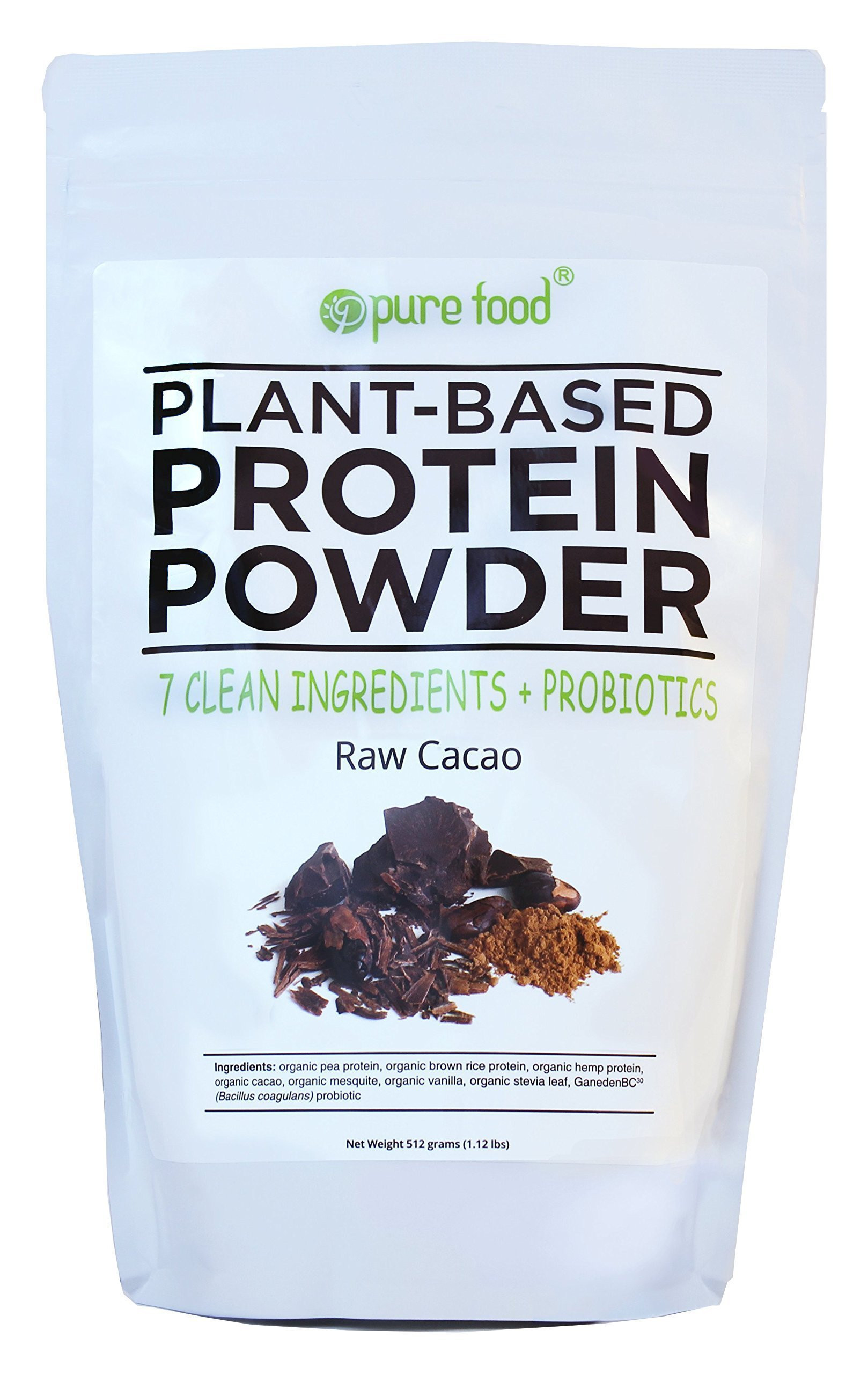 Whole Foods Vegetarian Protein Powder
 Amazon Pure Food The Healthiest Plant Based Protein