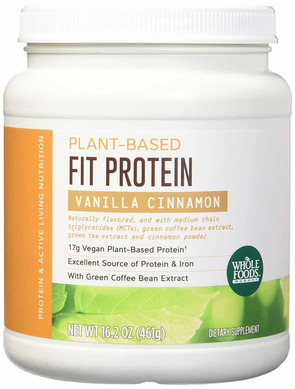 Whole Foods Vegetarian Protein Powder
 Whole Foods Market Plant Based FIT Protein Review