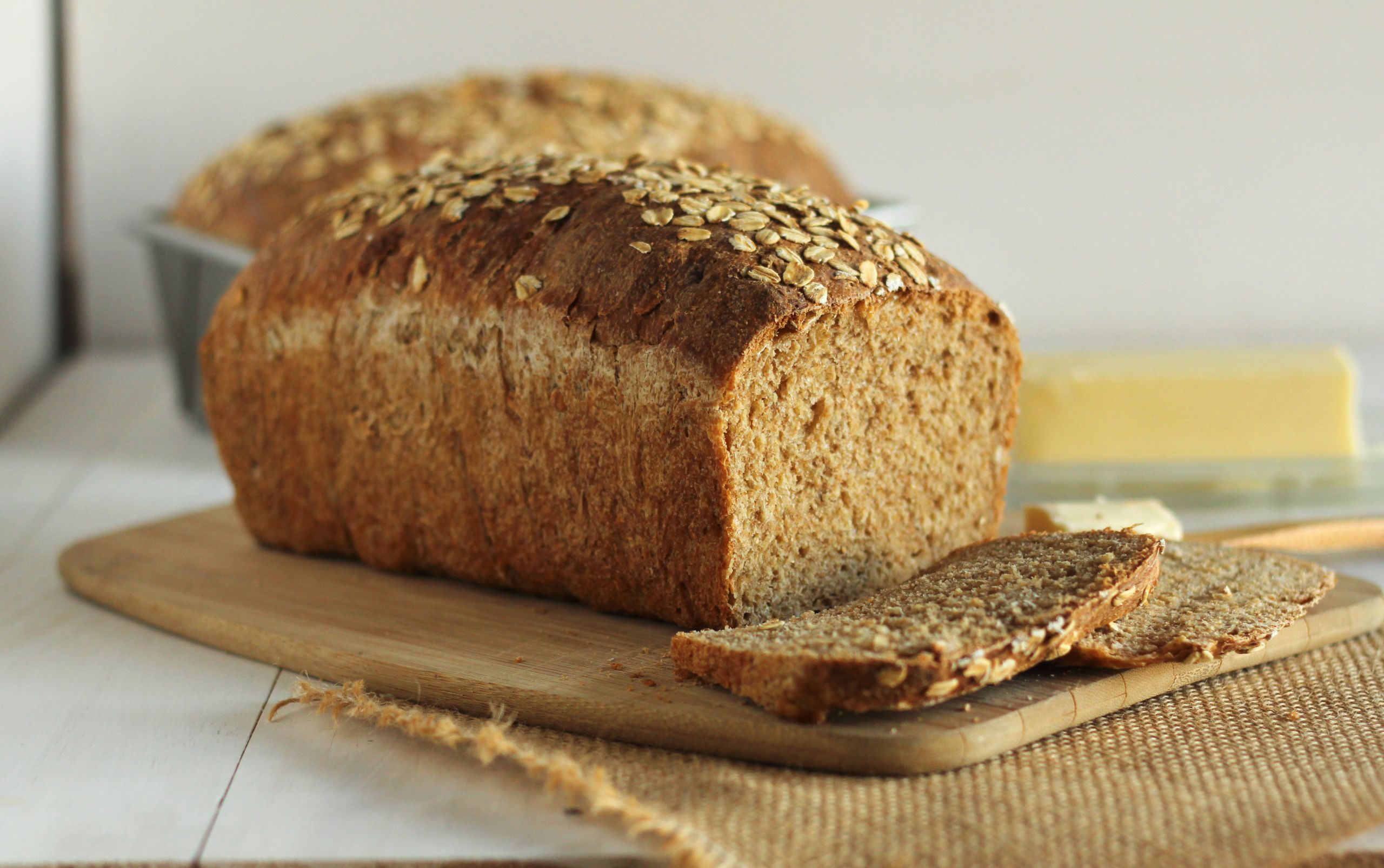 Whole Grain Bread
 Whole Wheat Sandwich Bread with Oats