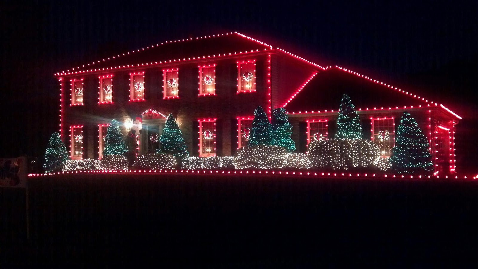 Whole House Christmas Lighting
 Christmas Lights on House