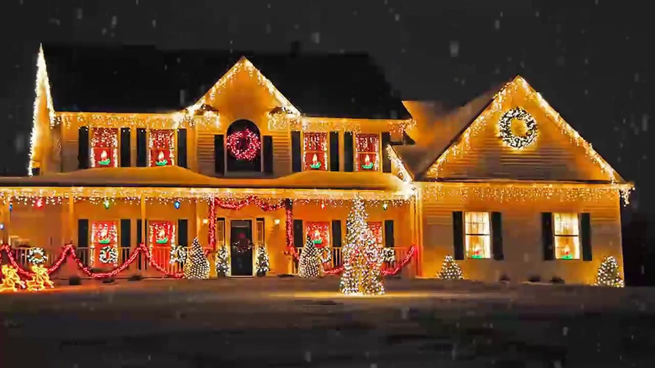Whole House Christmas Lighting
 Outdoor Christmas Lighting Decorations Ideas for Home