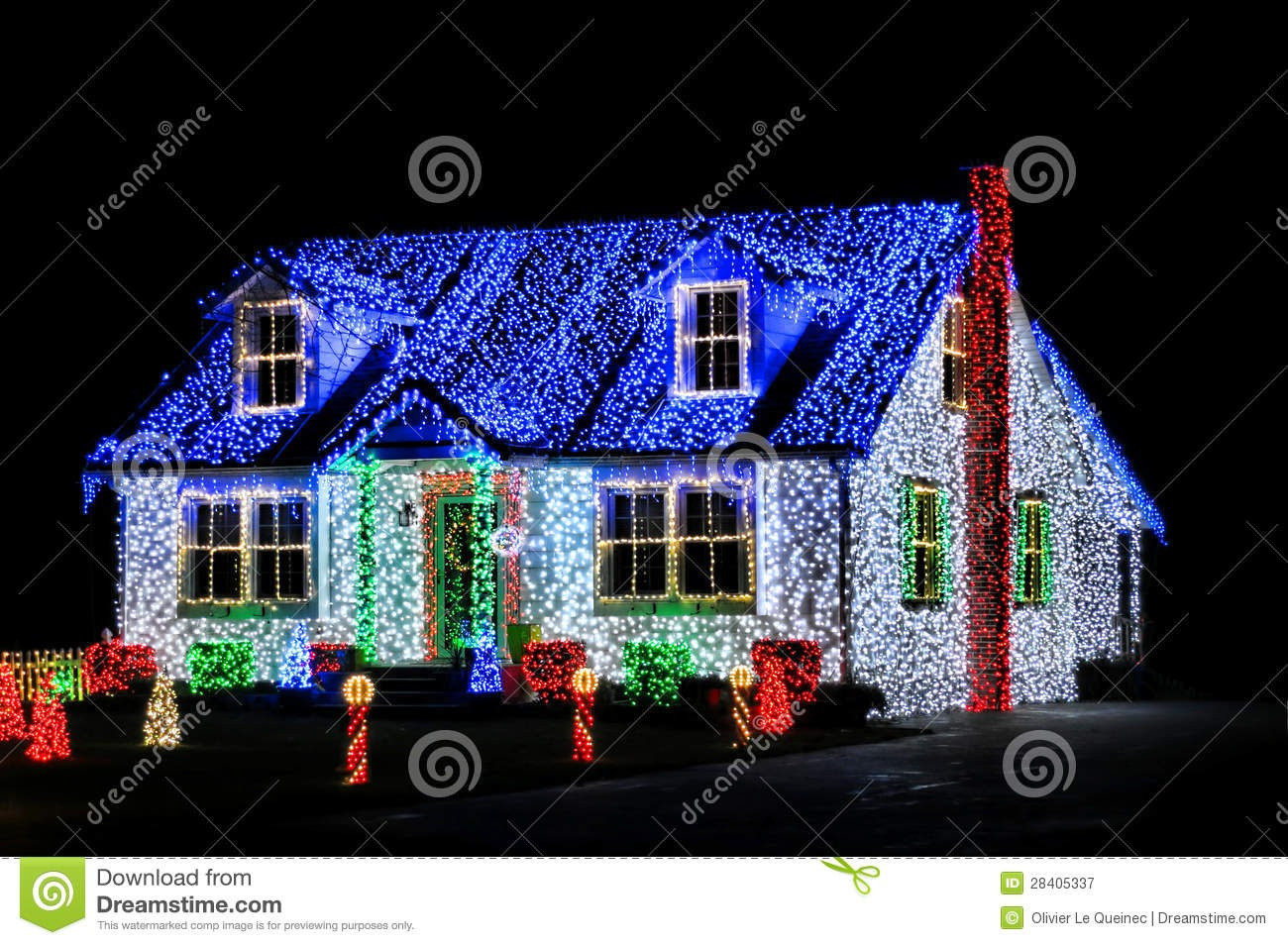 Whole House Christmas Lighting
 Bright Led Christmas Lights
