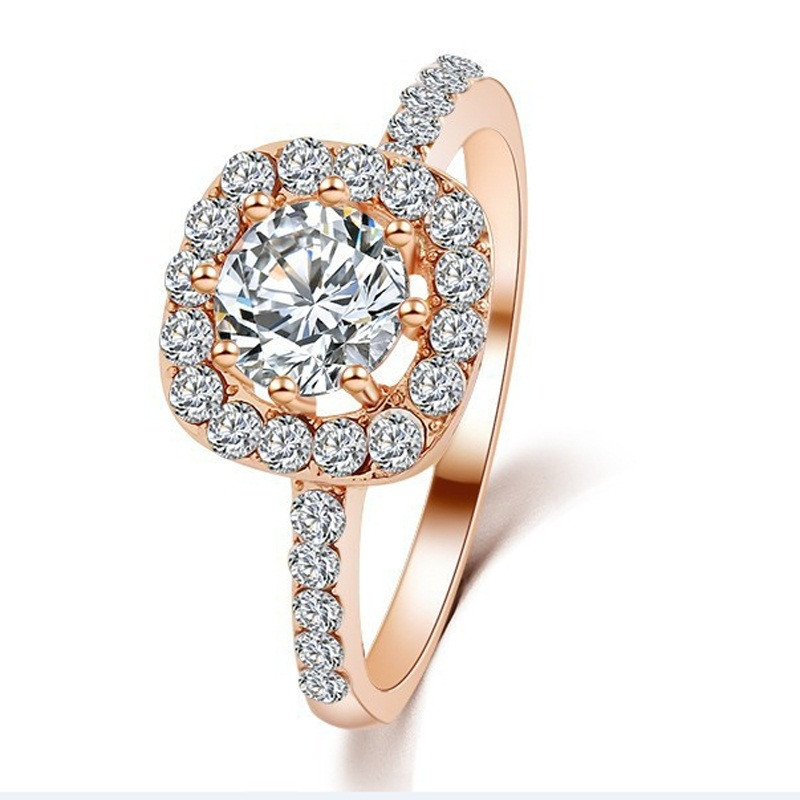 Wholesale Diamond Rings
 Wholesale Platinum Plated Jewelry Fashion bague Engagement