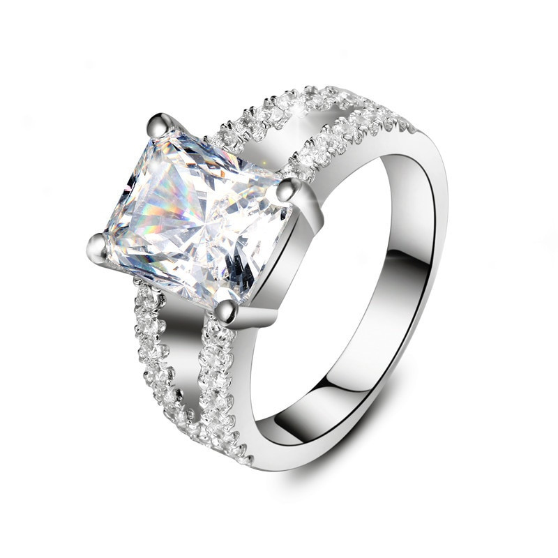 Wholesale Diamond Rings
 Aliexpress Buy Factory Wholesale Price 3 85ct White