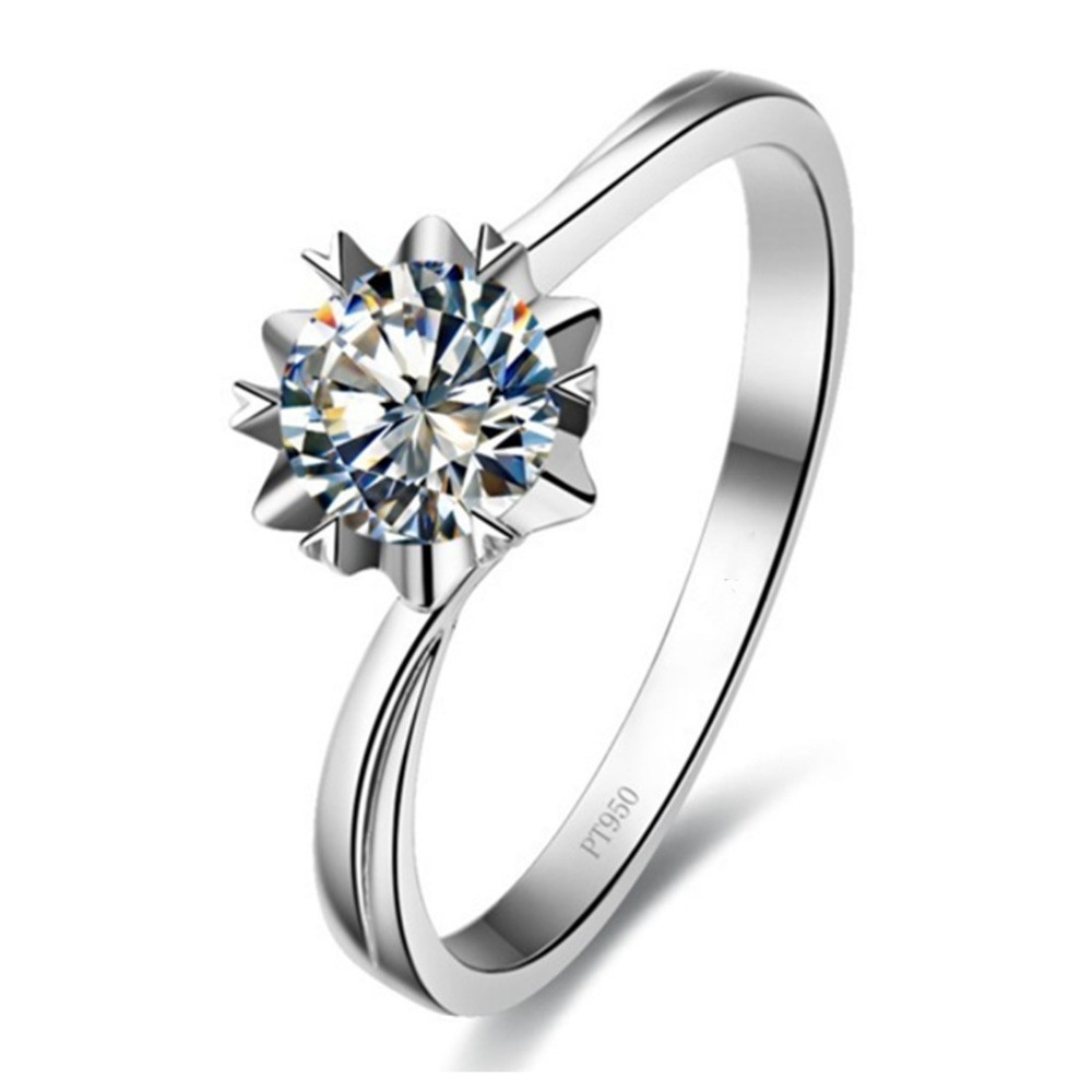 Wholesale Diamond Rings
 Wholesale 1ct Snowflake Simulate Diamond Ring Sterling