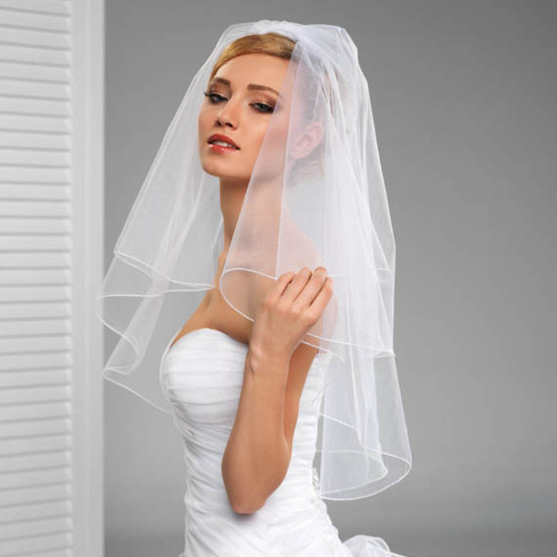 Wholesale Wedding Veils
 Wholesale Wedding Veil With b Short Ivory White Bridal