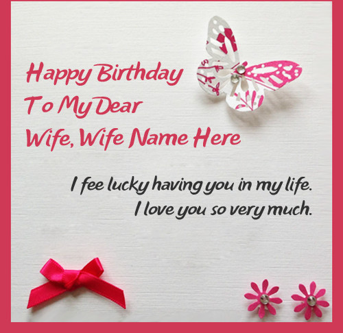 Wife Birthday Card Message
 BIRTHDAY WISHES FOR WIFE happy birthday wishes for wife