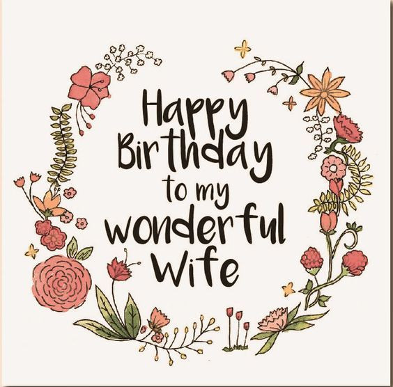 Wife Birthday Card Message
 Best Birthday Quotes Birthday wishes for wife cards I