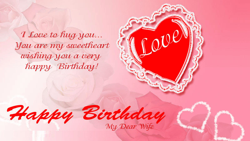 Wife Birthday Card Message
 Birthday Wishes for Wife Wife birthday images messages