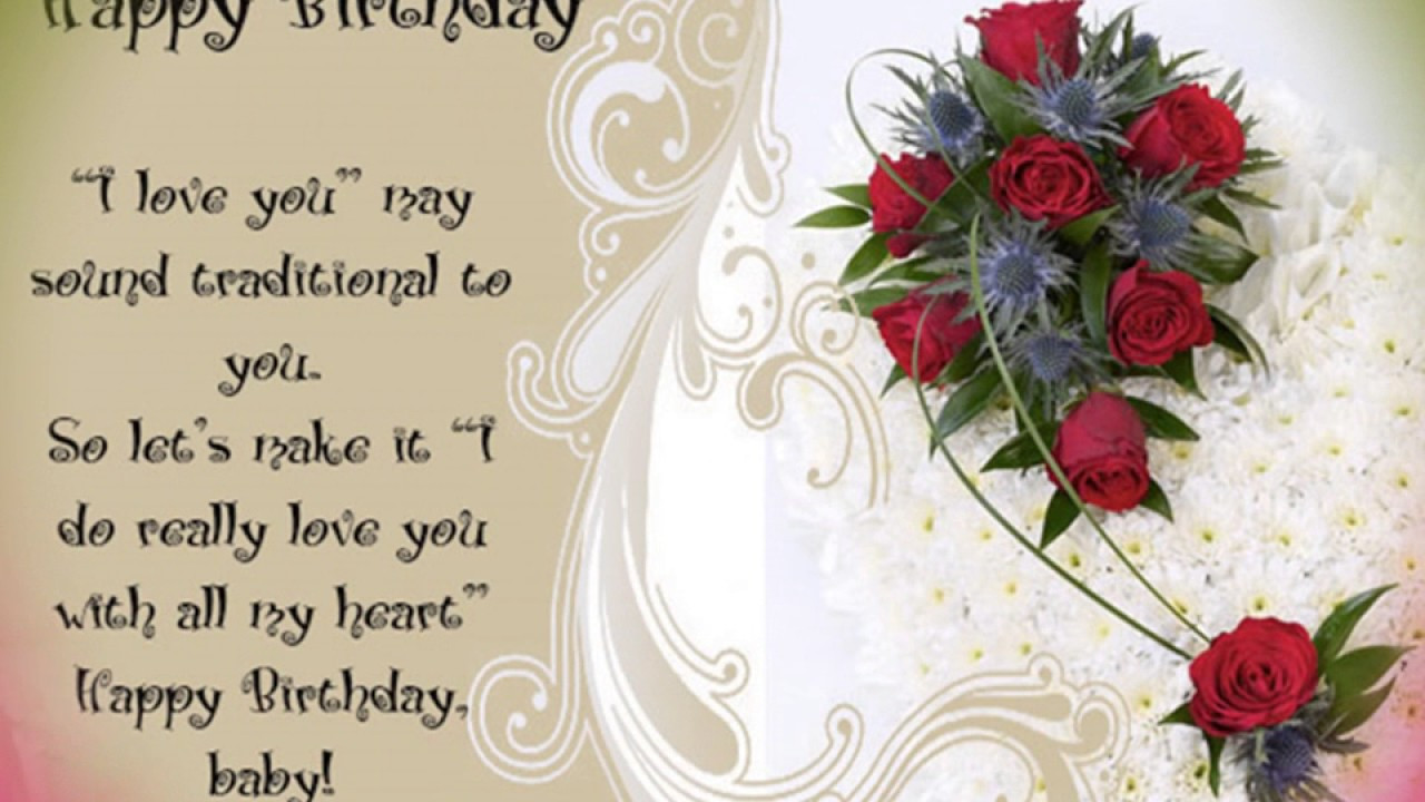 Wife Birthday Card Message
 Happy Birthday Quotes Wishes Greetings Sms Sayings