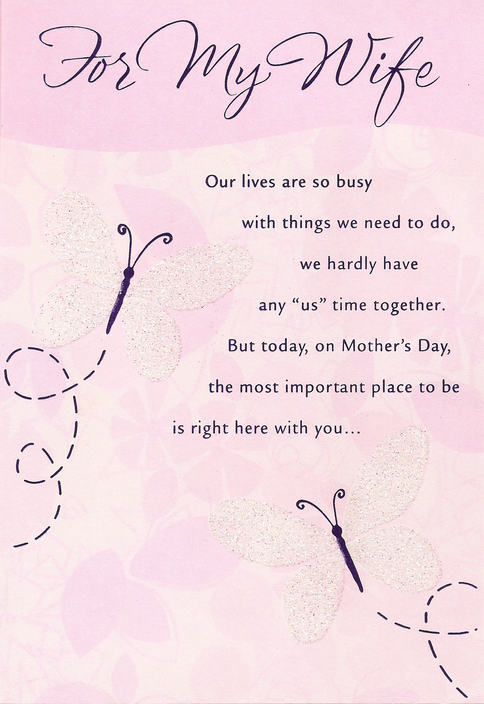 Wife Mothers Day Quotes
 May 2012