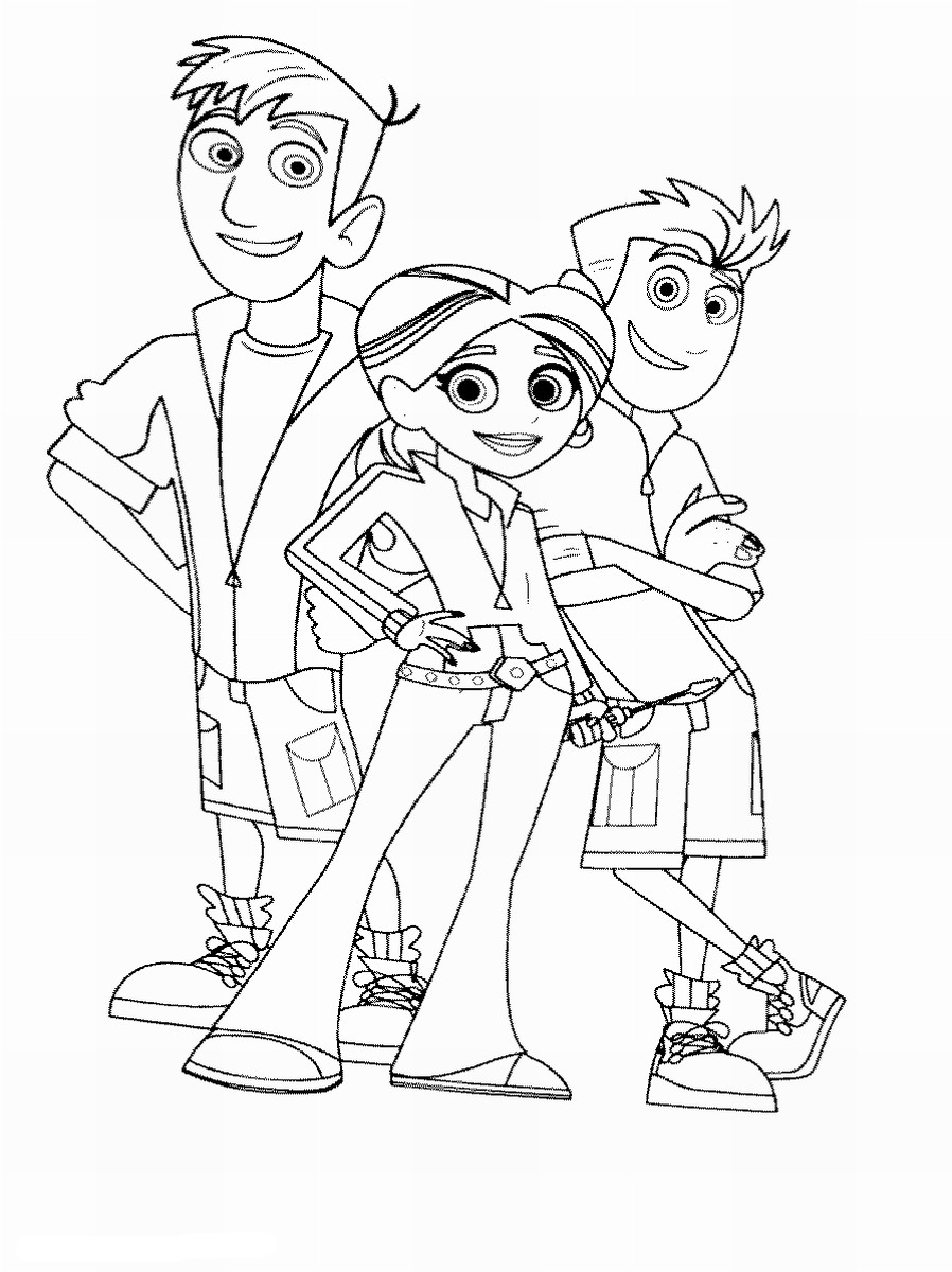 Wild Kratts Printable Coloring Pages
 Wild Kratts 20