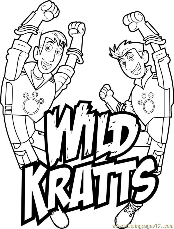 Wild Kratts Printable Coloring Pages
 Blank Face Coloring Pages For Kids Sketch Coloring Page