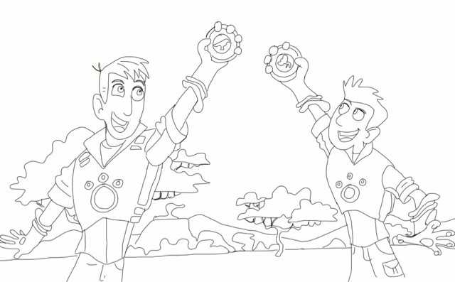 Wild Kratts Printable Coloring Pages
 printable wild kratts coloring pages 4