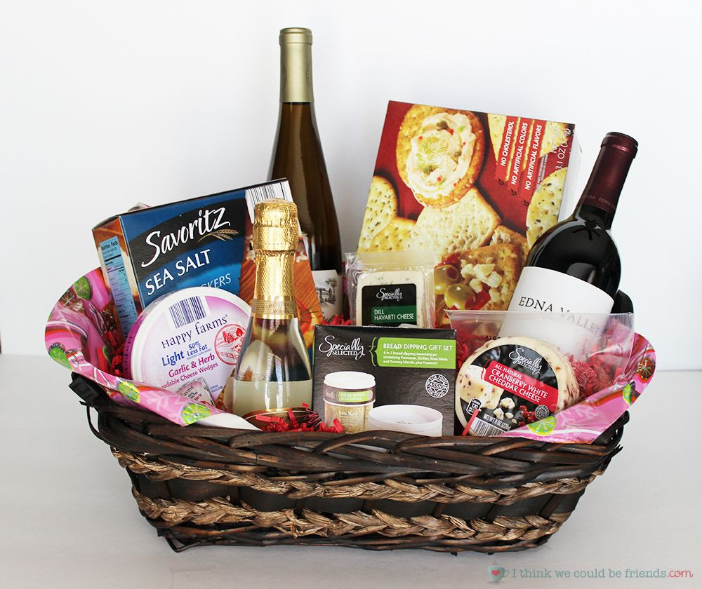 Wine And Cheese Gift Basket Ideas
 5 Creative DIY Christmas Gift Basket Ideas for friends