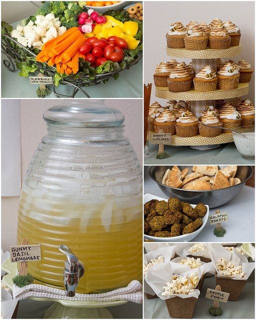 Winnie The Pooh Party Food Ideas
 Winnie the Pooh b day party very clever ideas for food