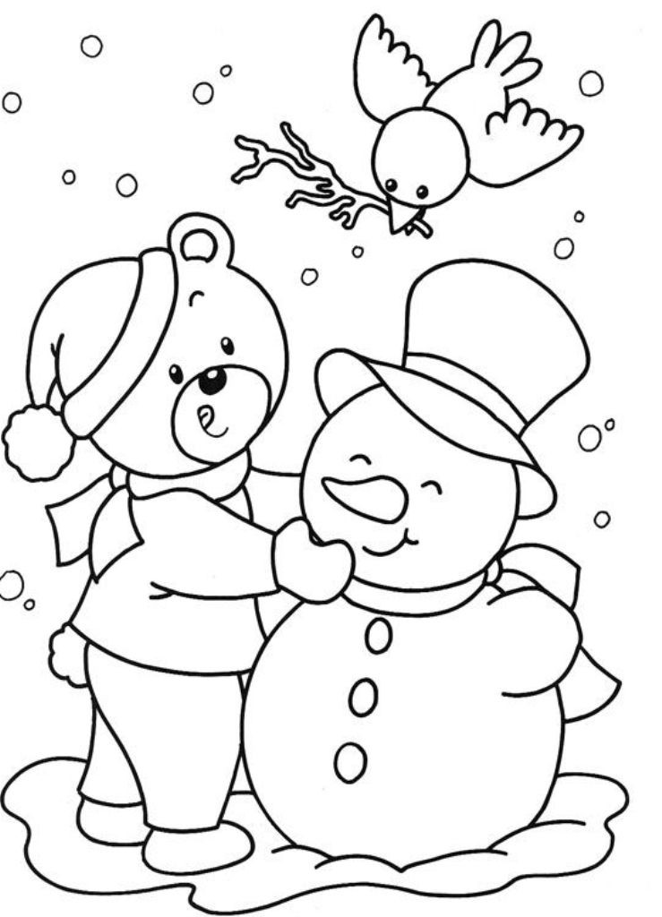 Winter Coloring Pages For Toddlers
 Winter Drawing For Kids at GetDrawings