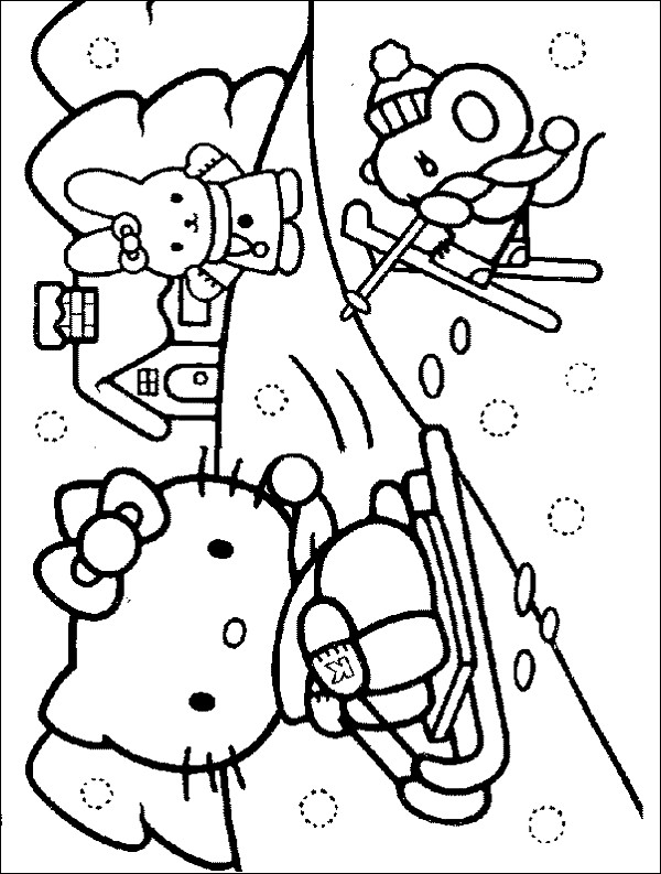Winter Coloring Pages Free Printable
 Winter Coloring Pages 2018