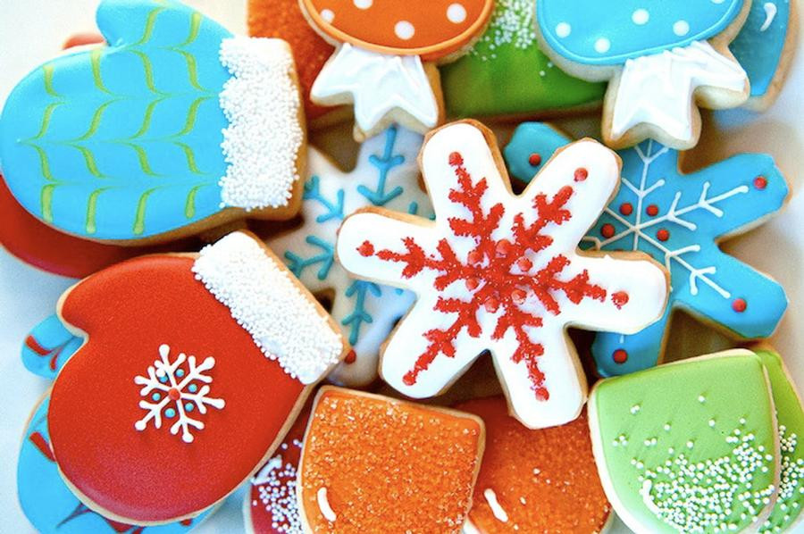 Winter Sugar Cookies
 Winter Themed Sugar Cookies
