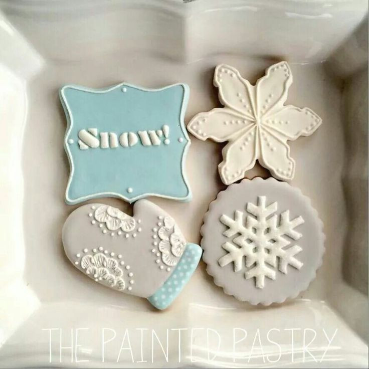 Winter Sugar Cookies
 235 best Winter Decorated Cookies images on Pinterest