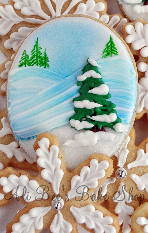 Winter Sugar Cookies
 Ali Bee s Bake Shop Baby It s Cold Outside