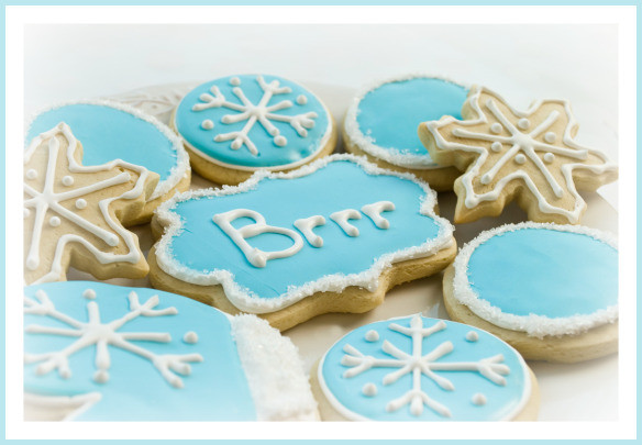 Winter Sugar Cookies
 NEW winter sugar cookies… Brrr