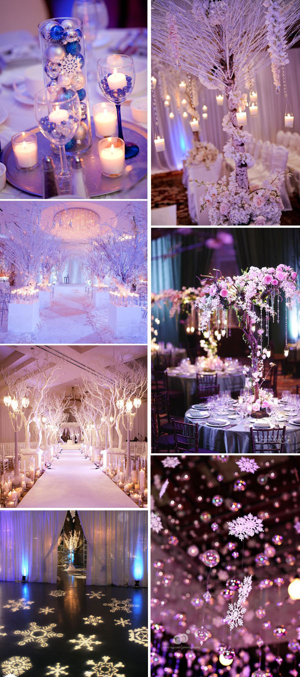 Winter Wedding Decoration Ideas
 35 Breathtaking Winter Wonderland Inspired Wedding Ideas