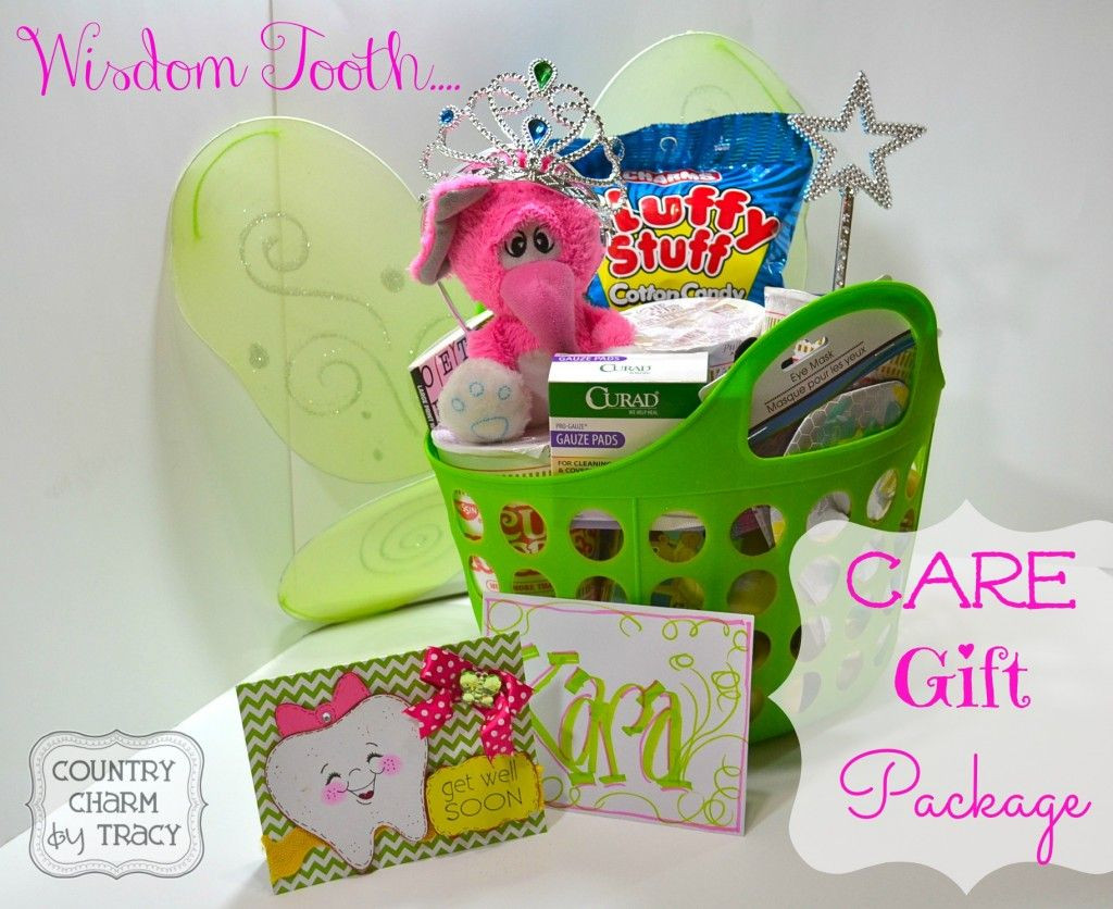 Wisdom Teeth Gift Basket Ideas
 Wisdom Tooth Gift Care Package t ideas