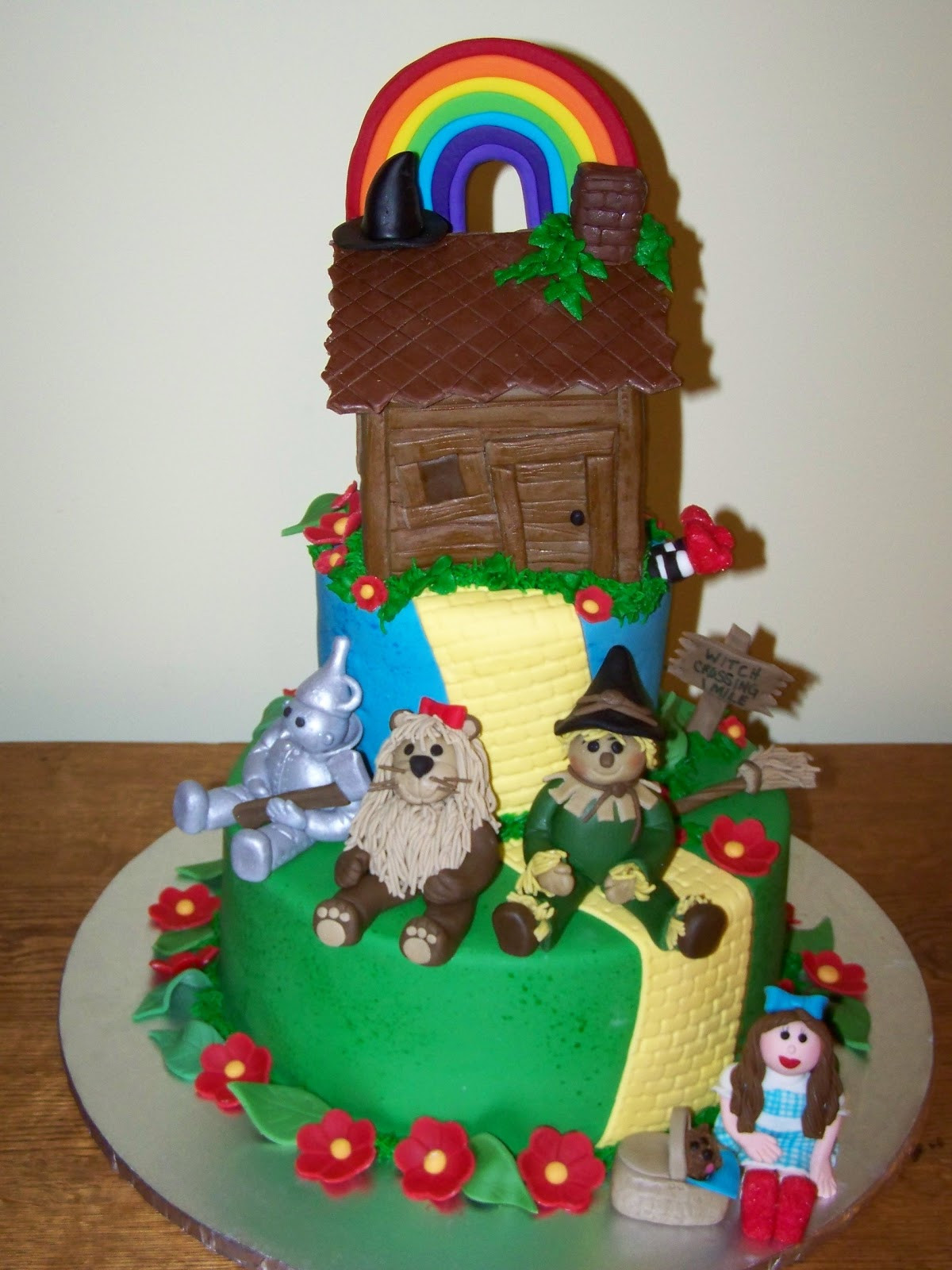 Wizard Of Oz Birthday Cake
 Cakes by Kristen H Wizard of Oz